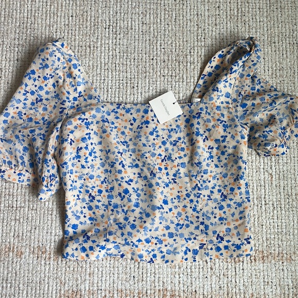 Favorite Daughter Floral Blouse Sz. L NWT - Picture 11 of 13